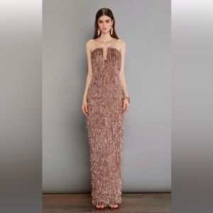 Bronx and Banco Rose Gold Dress